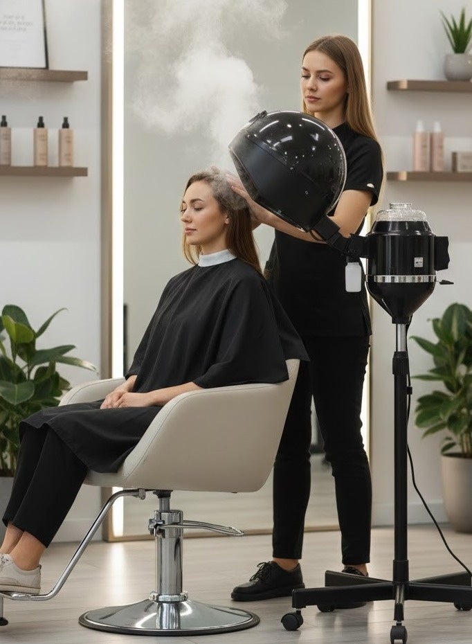 Globalstar Head Steamer Black – Professional Hair and Facial Steamer for Deep Hydration - Image 3